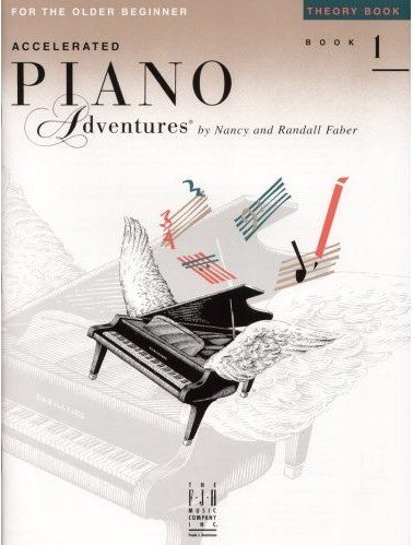 Accelerated Piano Adventures: Theory Book Level 1 cover