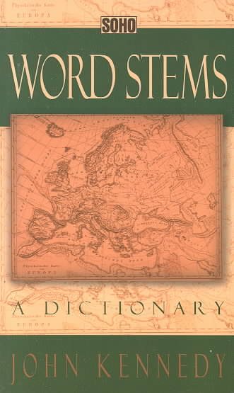 Word Stems: A Dictionary cover