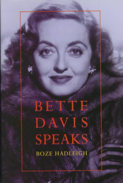 Bette Davis Speaks cover