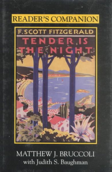 Reader's Companion to F. Scott Fitzgerald's Tender Is the Night cover