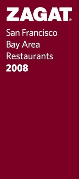 Zagat 2008 San Francisco Restaurants cover