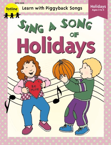 Sing a Song of Holidays (Learn With Piggyback Songs Series) cover