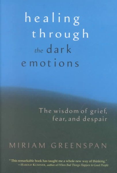 Healing through the Dark Emotions: The Wisdom of Grief, Fear, and Despair cover
