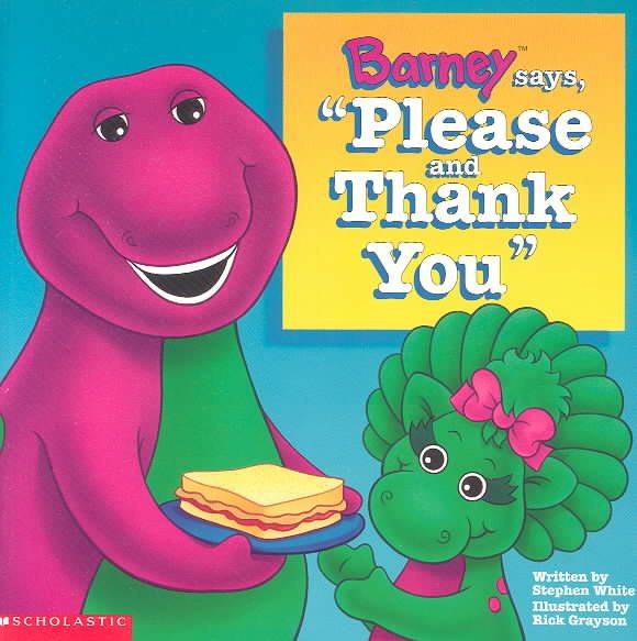 Barney Says Please & Thank You cover