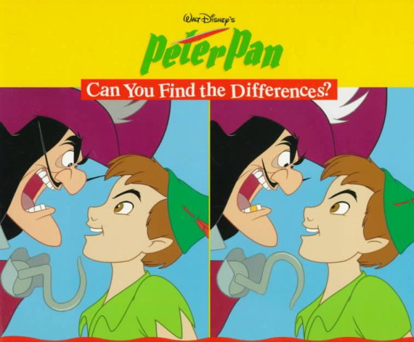 Walt Disney's Peter Pan Can You Find the Differences? (Seek & See) cover