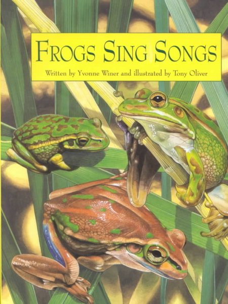Frogs Sing Songs (Charlesbridge) cover
