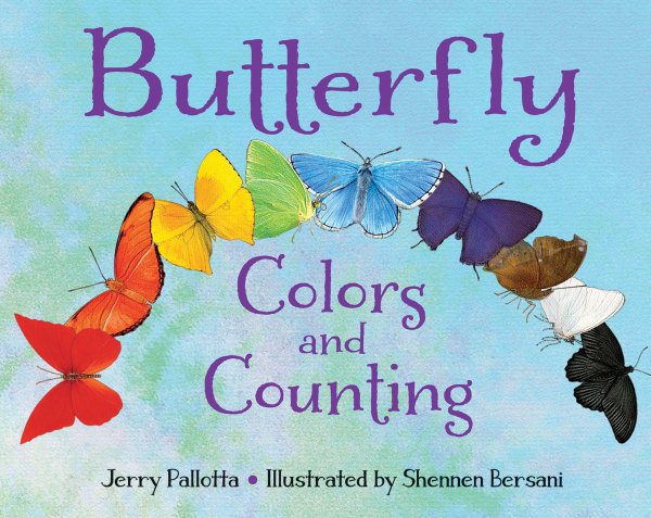 Butterfly Colors and Counting (Jerry Pallotta's Counting Books) cover