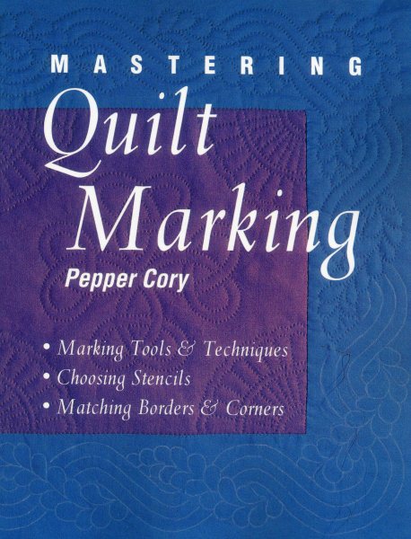 Mastering Quilt Marking cover