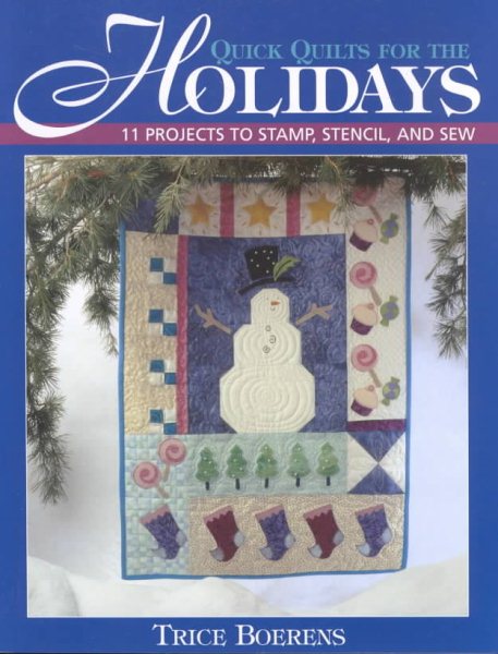 Quick Quilts for the Holidays cover