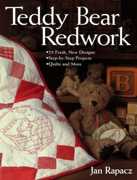 Teddy Bear Redwork cover