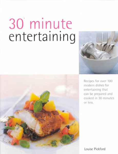 30 Minute Cooking: Entertaining cover