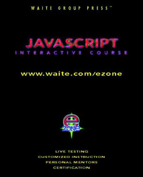 Javascript Interactive Course cover