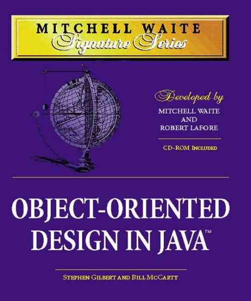 MWSS: Object-Oriented Design in Java (Mitchell Waite Signature Series) cover