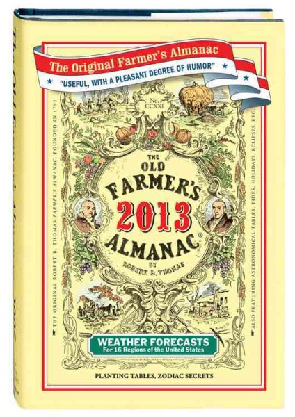 The Old Farmer's Almanac 2013 cover