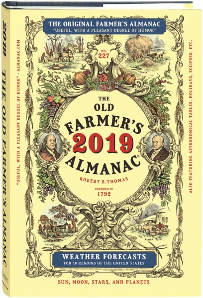 The Old Farmer's Almanac 2019 cover
