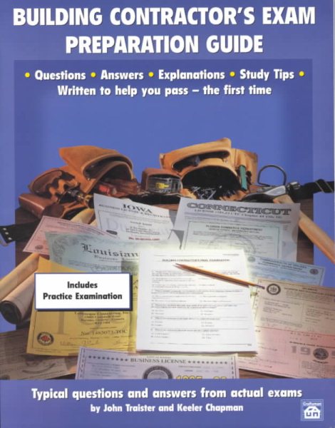 Building Contractor's Exam Preparation Guide cover