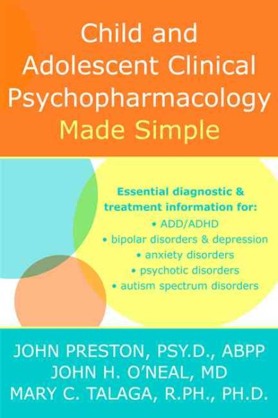 Child And Adolescent Clinical Psychopharmacology Made Simple cover