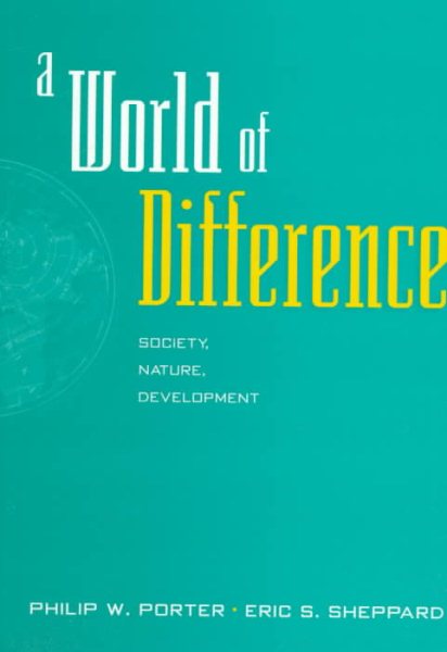 A World of Difference: Society, Nature, Development cover