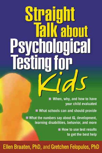 Straight Talk about Psychological Testing for Kids cover