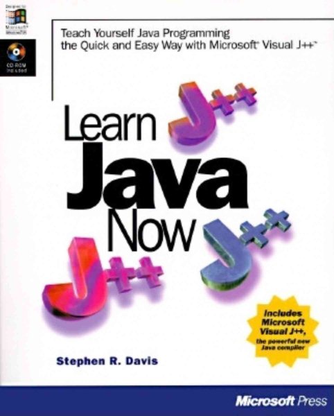 Learn Java Now, with CD-ROM cover
