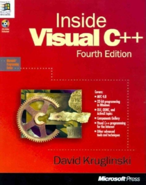 Inside Visual C++: With CDROM (Microsoft Programming Series) cover