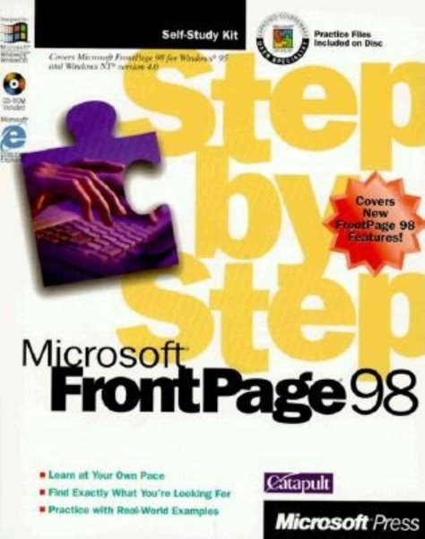 Microsoft FrontPage 98 Step by Step cover
