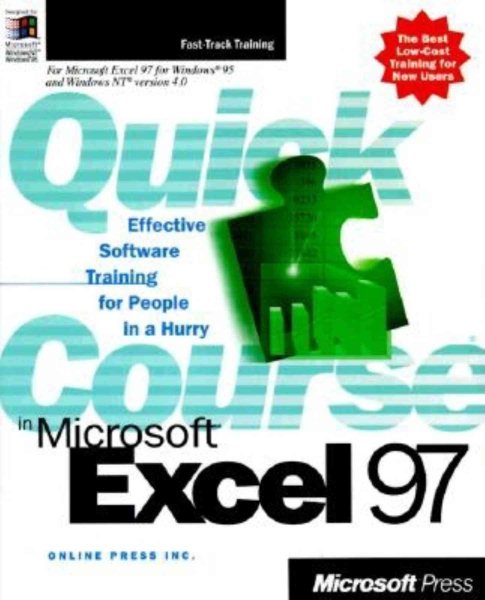 Quick Course in Microsoft Excel 97 cover