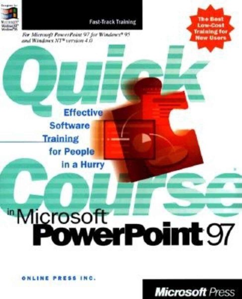 Quick Course in Microsoft PowerPoint 97 cover