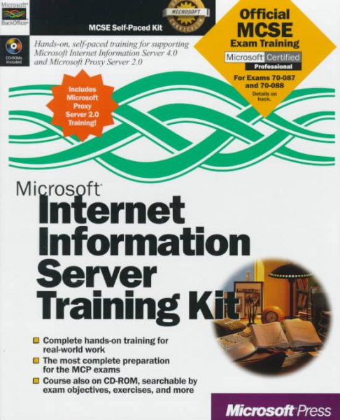 Microsoft Internet Information Server Training Kit (Academic Learning) cover