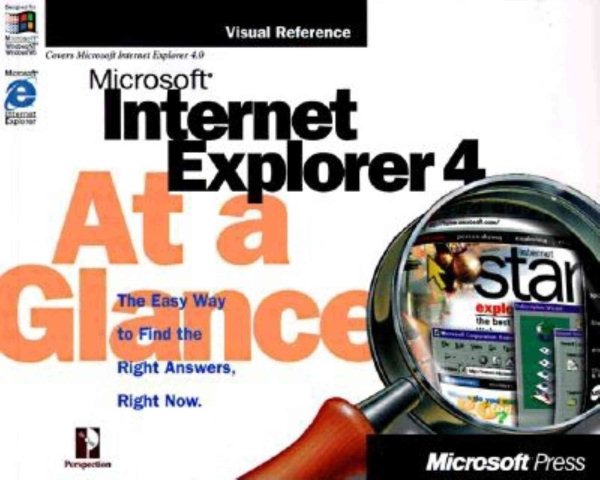 Microsoft Internet Explorer 4 at a Glance cover