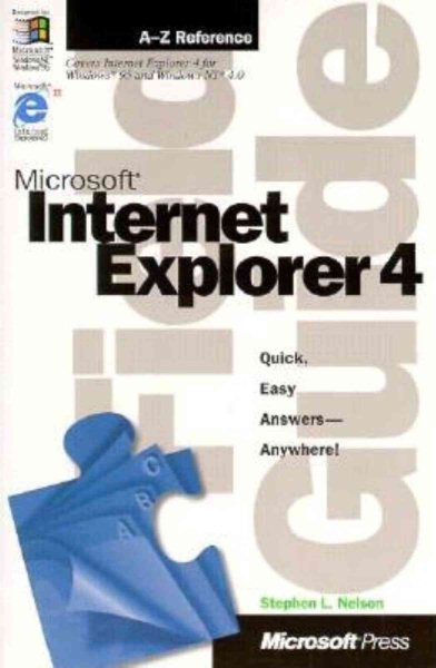 Microsoft Internet Explorer 4 Field Guide (POCKET GUIDE (MICROSOFT))