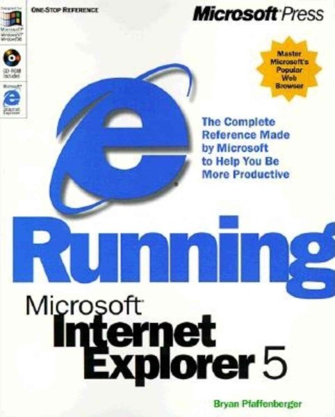 Running Microsoft Internet Explorer 5 cover