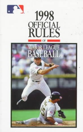 Official Rules of Major League Baseball, 1998 (Serial) cover