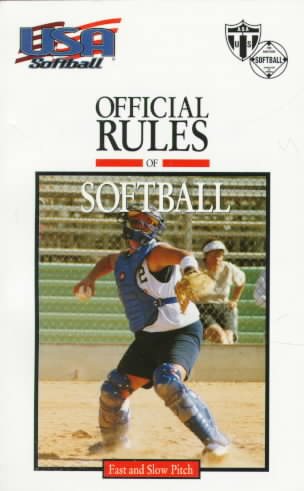 Official Rules of Softball 1998: USA Softball cover