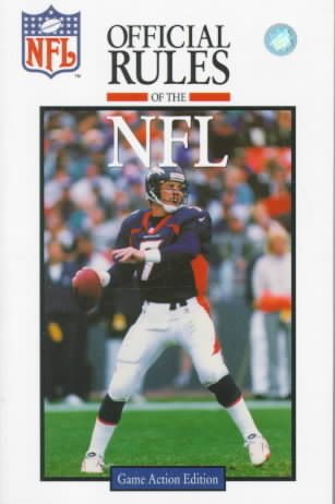 1998 Official Playing Rules of the National Football League (Serial) cover