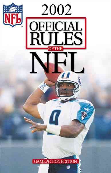 Official Rules of the NFL cover
