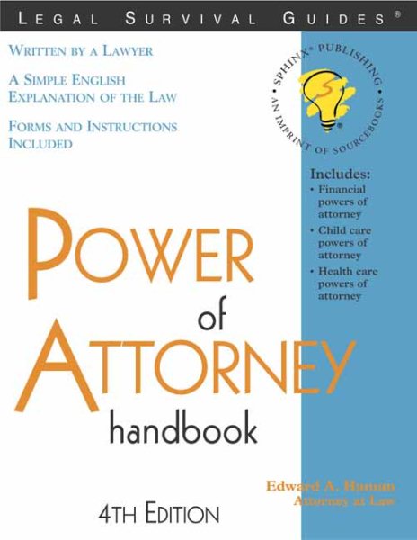 Power of Attorney Handbook cover