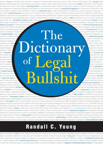 The Dictionary of Legal Bullshit cover