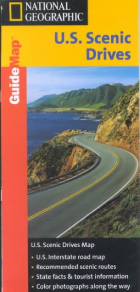 National Geographic U. S. Scenic Drives: Guidemap cover