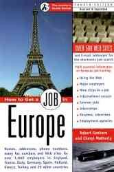 How to Get a Job in Europe (Insider's Guide Series) cover
