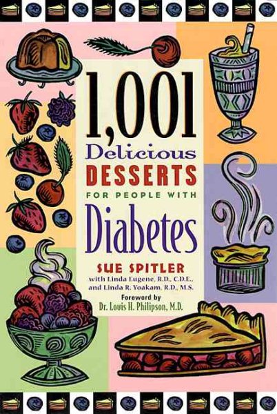1,001 Delicious Desserts for People with Diabetes cover