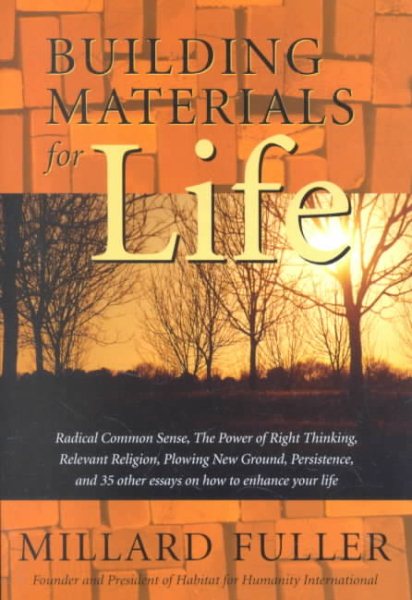 Building Materials for Life, Volume I cover