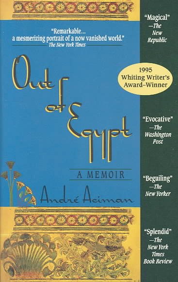 Out of Egypt: A Memoir cover