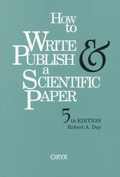How to Write & Publish a Scientific Paper: 5th Edition cover