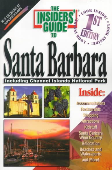 The Insiders' Guide to Santa Barbara cover