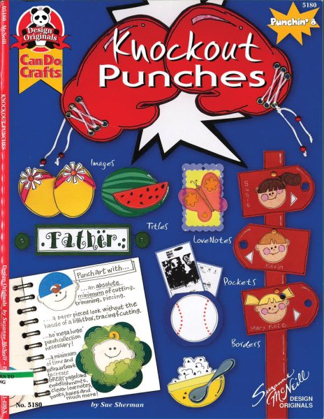 Knockout Punches (Design Originals) (Can Do Crafts) Get a Paper-Pieced Look Without the Hassle for Card Embellishments, Love Notes, Books, Boxes, and More cover
