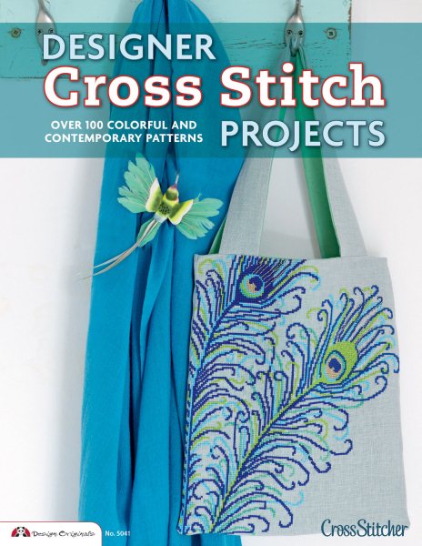 Designer Cross Stitch Projects: Over 100 Colorful and Contemporary Patterns (Design Originals) cover