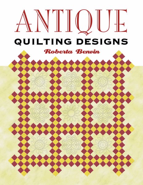 Antique Quilting Designs cover