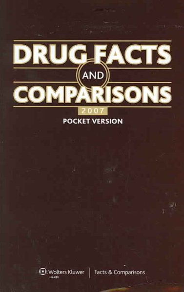 Drug Facts and Comparisons 2007: Pocket Version cover