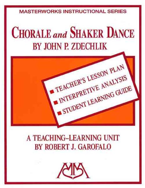 Chorale and Shaker Dance cover